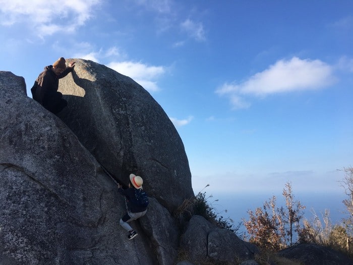 十防山 坊主岩